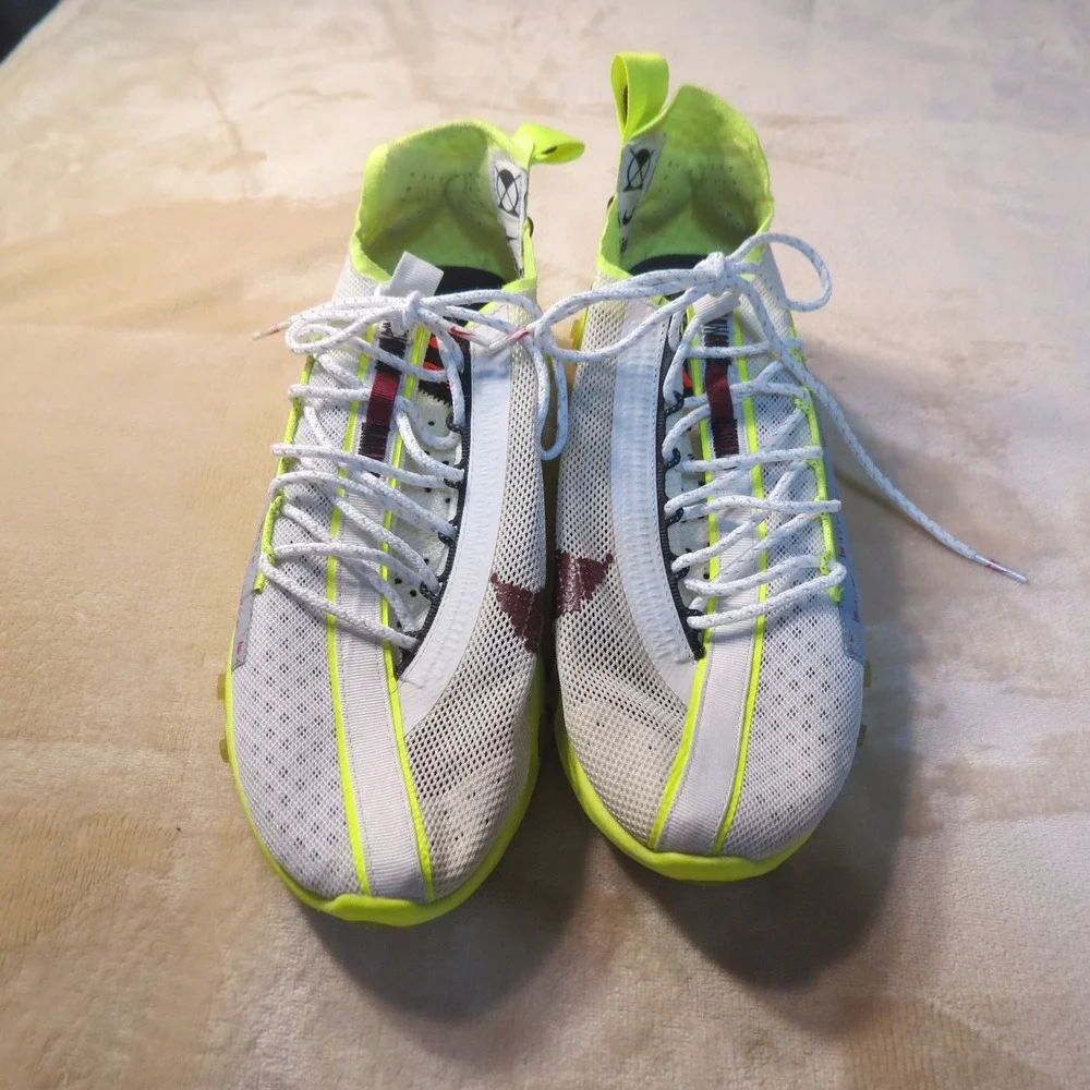 Nike ISPA React Runner WR Ghost Aqua Volt‎ Burgundy AR8503-001 Mens Sneakers